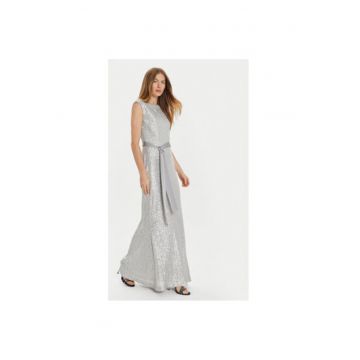 Rochie dama -  304216794 - Poliester - Argintiu