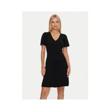 Rochie dama -  304218774 - Bumbac/Poliester - Negru - Negru