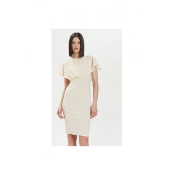 Rochie dama -  304277740 - Poliester - Bej