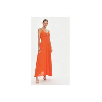 Rochie dama -  304454509 - Poliester - Portocaliu
