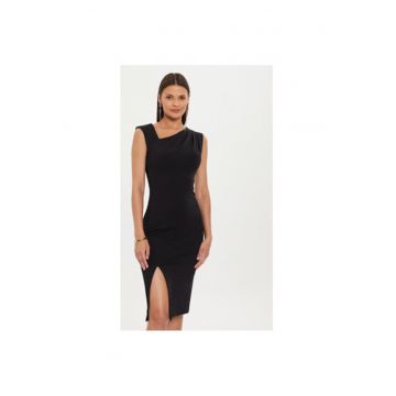 Rochie dama -  304657863 - Poliester - Negru
