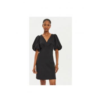 Rochie dama -  304760969 - Poliester - XS INTL - Negru