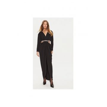 Rochie dama -  304887086 - Poliester - XS INTL - Negru