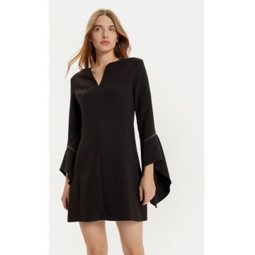 Rochie dama -  304891120 - Poliester/Viscoza - S INTL - Negru