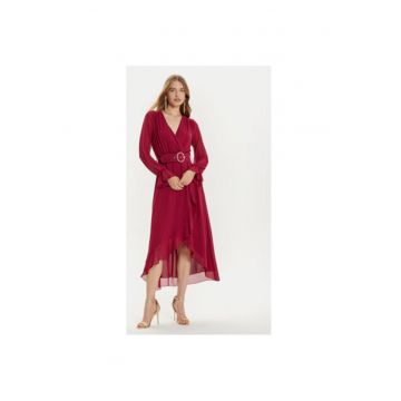 Rochie dama -  304891168 - Poliester - Rosu