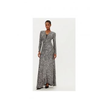 Rochie dama -  305119179 - Poliester reciclat - Argintiu