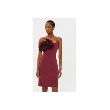 Rochie dama -  305119261 - Poliester - S INTL - Rosu