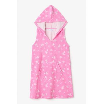 Rochie de plaja cu gluga