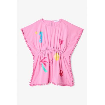 Rochie de plaja cu snur