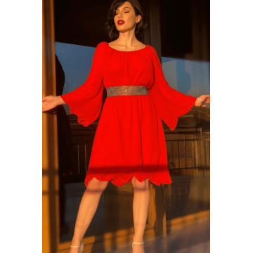Rochie eleganta din voal Mioara