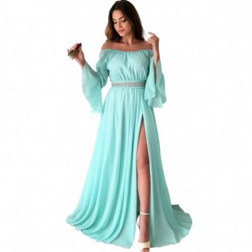 Rochie lunga cu motive elegante Miranda 3