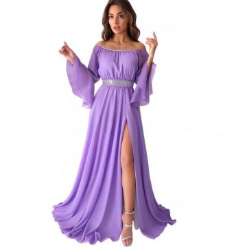 Rochie lunga cu motive elegante Miranda 5