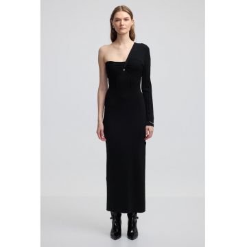 Rochie maxi din tricot fin