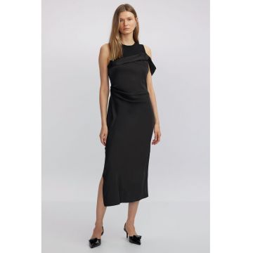 Rochie midi fara maneci
