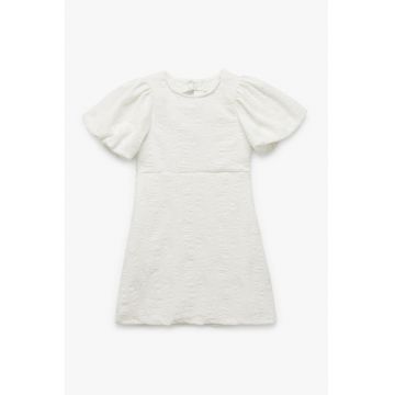 Rochie scurta cu maneci bufante