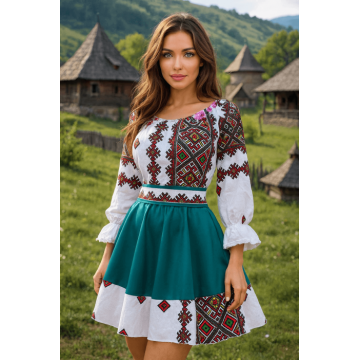 Rochie stilizata Traditionala Laura 3
