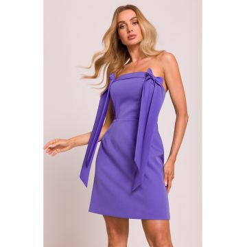 Rochie tip corset cu fundite -
