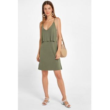 Rochie uni din amestec de modal