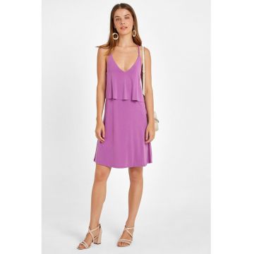 Rochie uni din amestec de modal