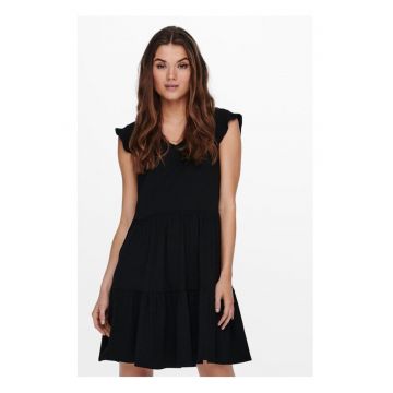 Rochie -  22882 - Bumbac - Negru