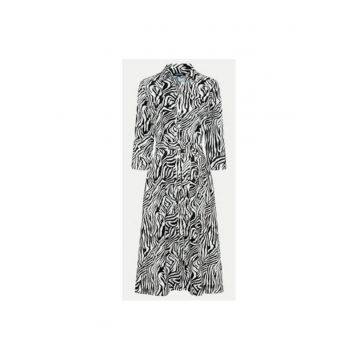 Rochie -  Bumbac - Negru