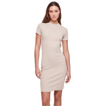 Rochie cambrata cu margini valurite