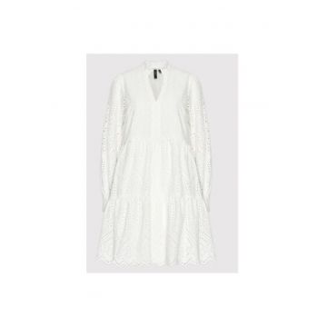 Rochie dama -  209651003 - Bumbac organic - Alb