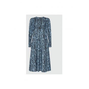 Rochie dama -  209795035 - Viscoza - 34 EU - Albastru