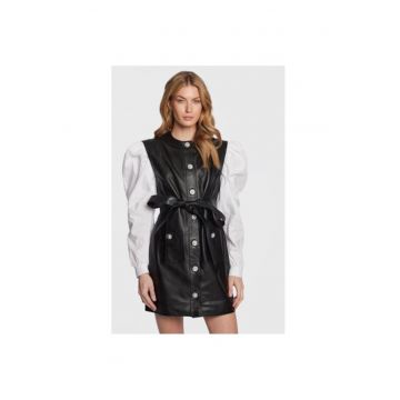 Rochie dama -  301561347 - Piele naturala - Negru