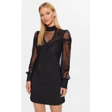 Rochie dama -  301615798 - Bumbac/Poliester - 36 EU - Negru