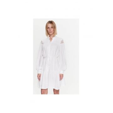 Rochie dama -  301667070 - Viscoza/Bumbac - Alb