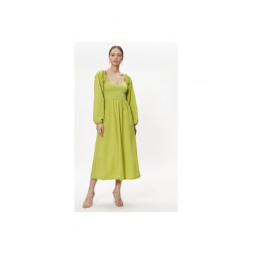 Rochie dama -  302083602 - Viscoza/Poliamida - Verde