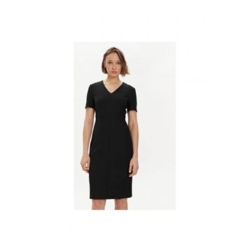 Rochie dama -  302401383 - Viscoza/Poliester - Negru