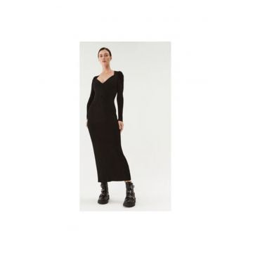 Rochie Dama -  303311537 - Viscoza - Poliamida - Negru