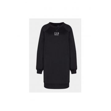 Rochie dama -  303615987 - Bumbac/Poliester - Negru