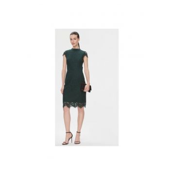 Rochie dama -  303619459 - Bumbac/Poliamida - 34 EU - Verde