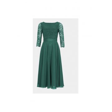 Rochie Dama -  303863616 - Poliester - Verde