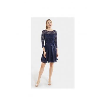 Rochie Dama -  303863876 - Poliester - Albastru
