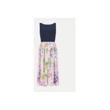 Rochie Dama -  303892425 - Poliester - Albastru