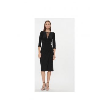 Rochie Dama -  303917159 - Poliester - Elastan - XS INTL - Negru
