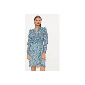 Rochie dama -  303917753 - Poliester reciclat - Albastru
