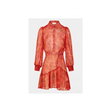 Rochie dama -  303917821 - Poliester - Portocaliu