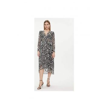 Rochie dama -  303917852 - Poliester reciclat/Poliester - Negru