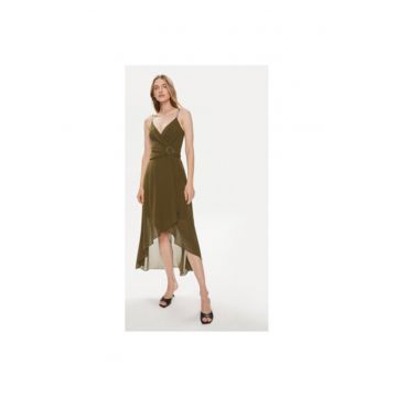 Rochie dama -  303918880 - Poliester reciclat/Poliester - 34 EU - Maro