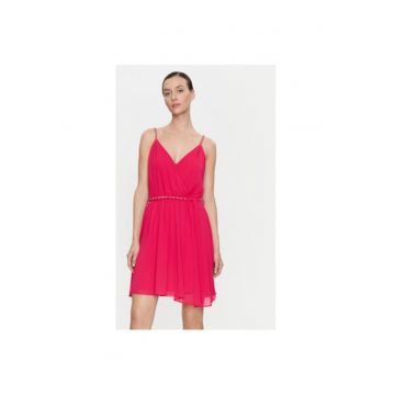 Rochie dama -  303920203 - Poliester/Poliester reciclat - Negru
