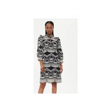 Rochie Dama -  303956837 - Bumbac organic - Negru