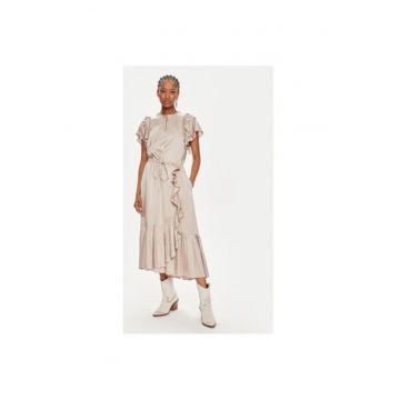 Rochie dama -  304000362 - Viscoza - 38 EU - Bej