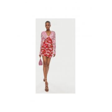 Rochie Dama -  304120190 - Viscoza - Roz