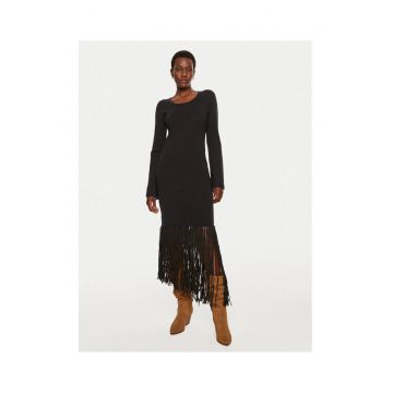 Rochie dama -  304135361 - Viscoza/Poliamida - Negru - Negru