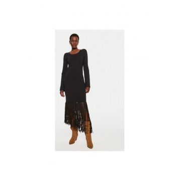 Rochie dama -  304135361 - Viscoza/Poliamida - Negru